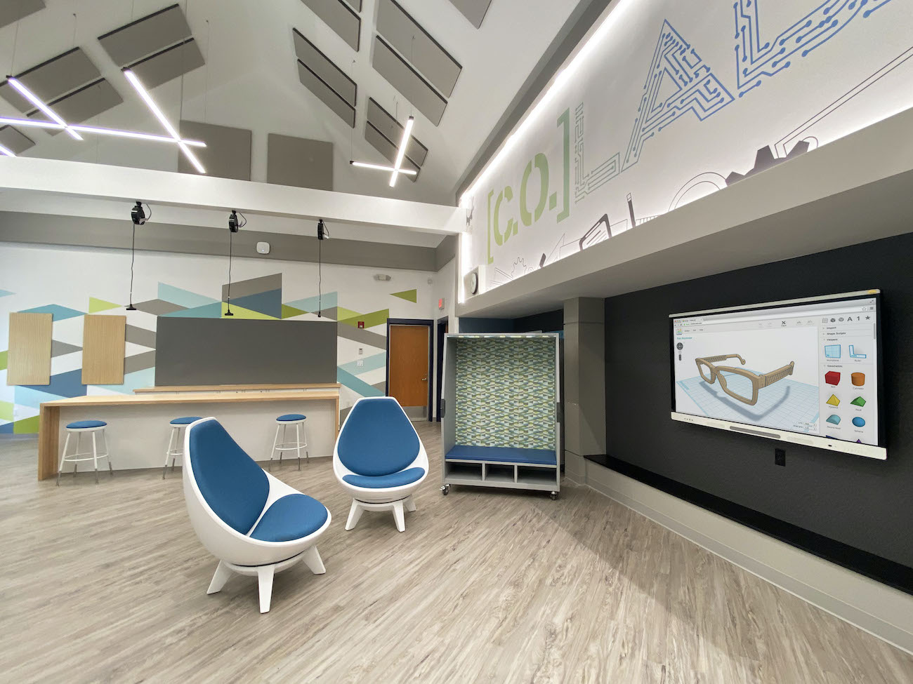 C.O. Lab at HoHoKus School Project LAN