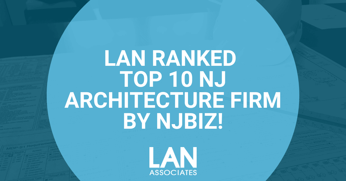 LAN Top 10 NJ Architecture by NJBIZ
