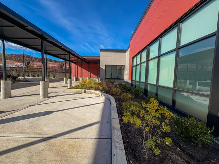 Vegetated Areas for Natural Infiltration